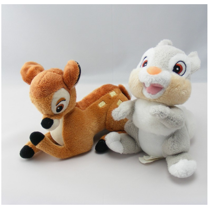 Peluche Bambi l'ami de Pan-pan DISNEY CLASSICS