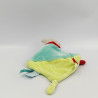 Doudou plat ane cheval bleu vert rouge Super tétine BABY NAT