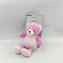 Doudou ours rose MES PETITS CAILLOUX CMP