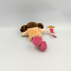 Doudou et compagnie poupée fille orange Pêche UNICEF