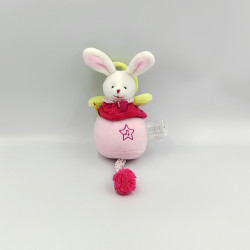 Doudou et compagnie musical lapin rose lovely