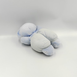 Doudou ours salopette bleu NOUNOURS