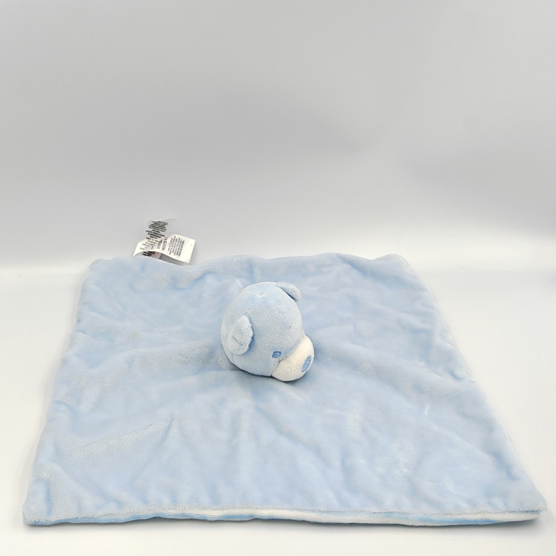 Doudou plat ours bleu rayé PRIMARK