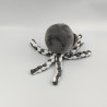 Doudou pieuvre poulpe gris blanc laine Octopus NATTOU
