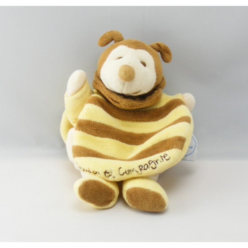 doudou abeille bourdon Ponpon cape DOUDOU ET COMPAGNIE