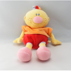 Doudou Billy et Babette rouge rose NATTOU