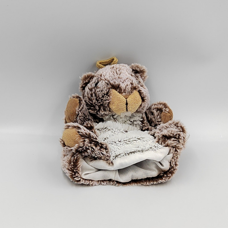 Doudou castor marmotte RODA