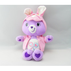 Peluche Bisounours mauve Groscadeau sucettes CARE BEARS