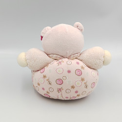 Doudou lutin poupée mauve rose fleurs Lilirose KALOO