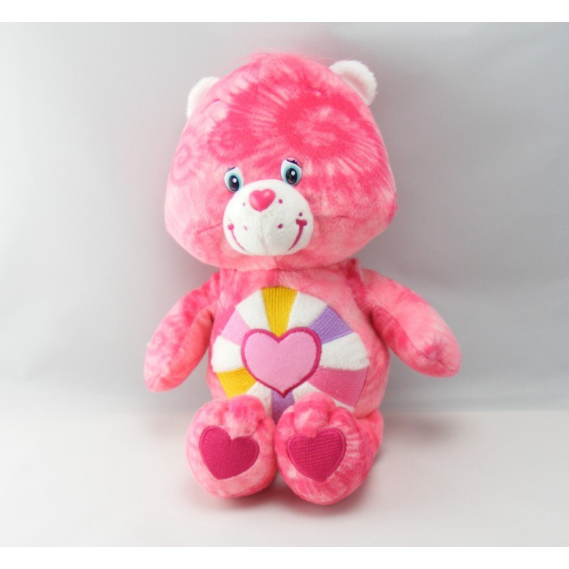 Peluche Bisounours rose Grosfarceur en lapin CARE BEARS