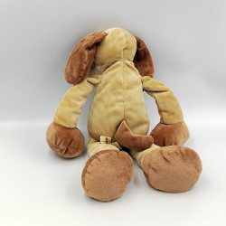DOUDOU CHIEN BEIGE MARRON NICOTOY