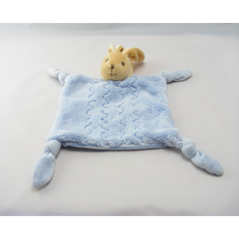 Doudou plat lapin bleu spirale candies candy KALOO