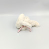 Doudou et compagnie lapin blanc rose Bonbon Avent 16 cm