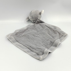 Doudou plat mouton gris blanc SIMBA TOYS KIABI