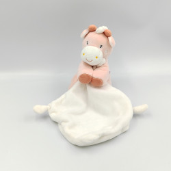 CHEVAL ORANGE ROSE AVEC MOUCHOIR SUCRE D'ORGE