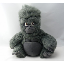 Doudou marionnette singe gris noir Tok Tarzan DISNEY