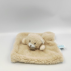 Doudou plat ours beige miel Pap ours BABY NAT