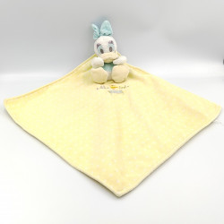 Doudou plat cane Daisy jaune bleu Hello Little One DISNEY STORE