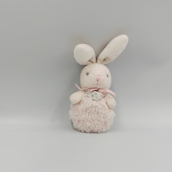 Mini Doudou lapin rose PERLE KALOO