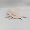 Doudou plat lapin rose pétales lange Layette BABY NAT