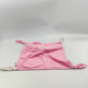 Doudou plat chien Idéfix blanc rose Parc ASTERIX