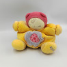 Doudou poupon patapouf jaune rouge Chubby baby doll KALOO