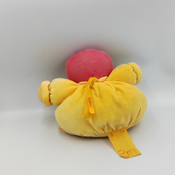 Doudou poupon patapouf jaune rouge Chubby baby doll KALOO