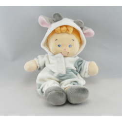 Doudou fillette déguisé en coccinelle rose NICOTOY