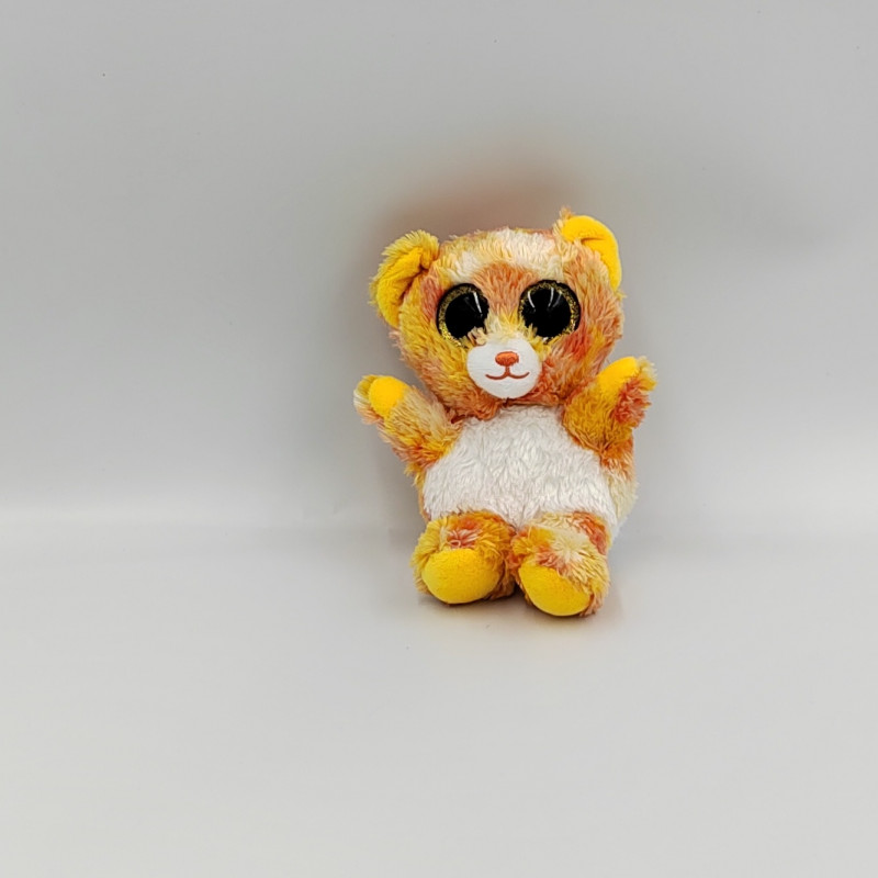 Doudou peluche ours orange Brilloo Pets GIPSY