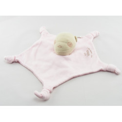 Doudou plat étoile ours bleu LES BEBES sont comme ça ABSORBA