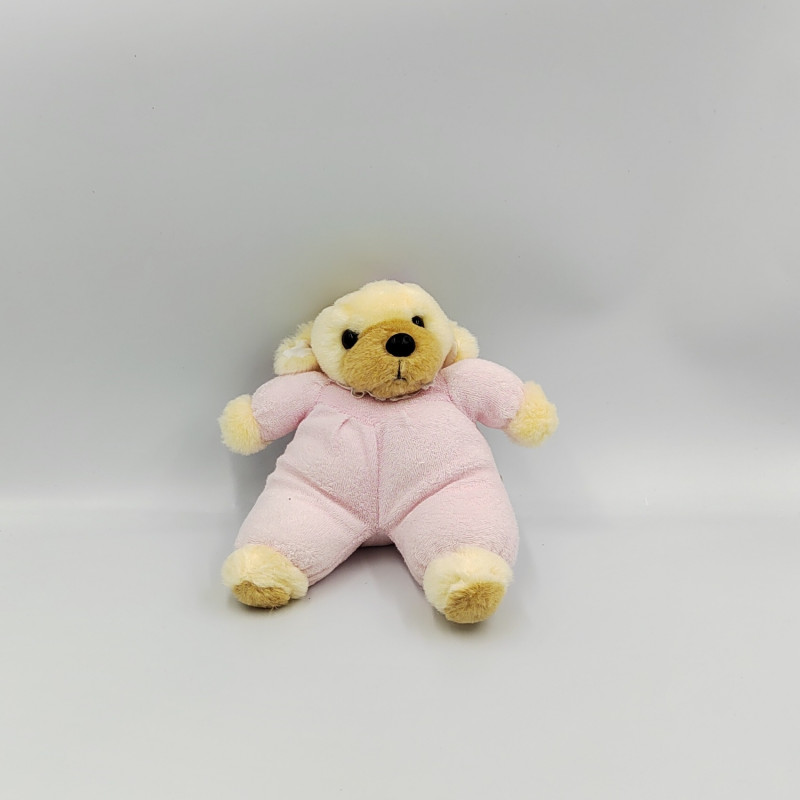 Doudou Chien rose Bébisol