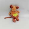 Doudou souris orange vert MARESE