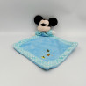DOUDOU PLAT MICKEY BLEU POIS BLANC DISNEY