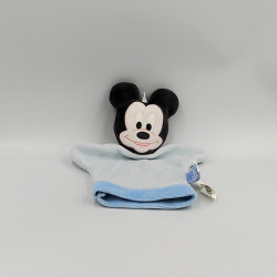 Doudou marionnette Mickey bleu DISNEY BABY