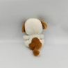 Doudou chien marron blanc CANDY PETS GIPSY