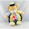 Doudou Ours rose Vichy Takinou