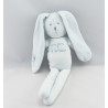 Doudou Lapin bleu SuperStar de mon coeur PETIT BATEAU