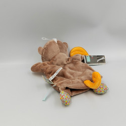 Doudou plat marionnette singe Nopnop KALOO