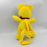 Doudou peluche sac ours jaune HARIBO