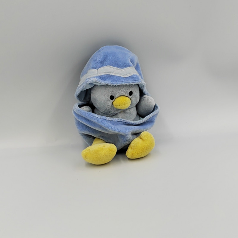 Doudou poussin bleu coquille BABY NAT