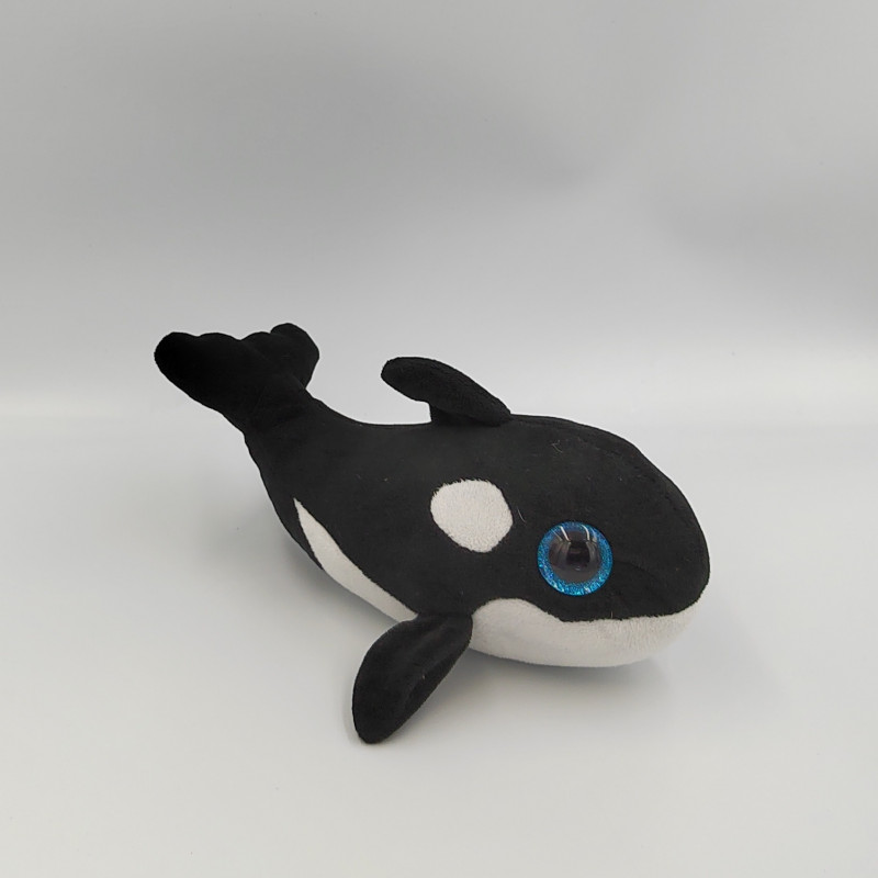 Doudou peluche orque TY Nona