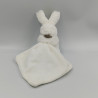 Doudou et compagnie lapin blanc mouchoir tout doux