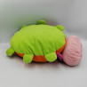 Grand doudou coccinelle orange rose vert coeurs TEX