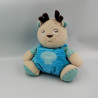 Doudou cerf elan renne beige marron bleu CHICCO