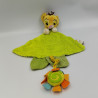 Doudou plat le roi lion Simba vert soleil DISNEY