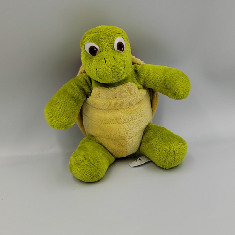 Peluche tortue vert jaune marron Play by play