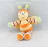 Doudou musical abeille orange jaune MOTS D'ENFANTS