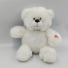 Peluche musical et lumineuse ours blanc MES PETITS CAILLOUX