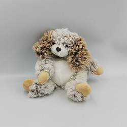 Doudou chien beige marron blanc HISTOIRE D'OURS