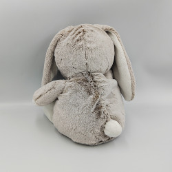 Grand doudou ours déguisé en lapin blanc beige marron Mon doudou SIMBA TOYS